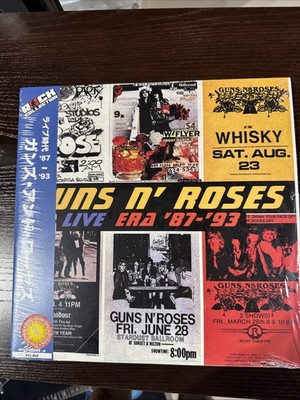 Guns N' Roses – Live Era '87–'93 3LP Vinyl Japan Import w/ Obi