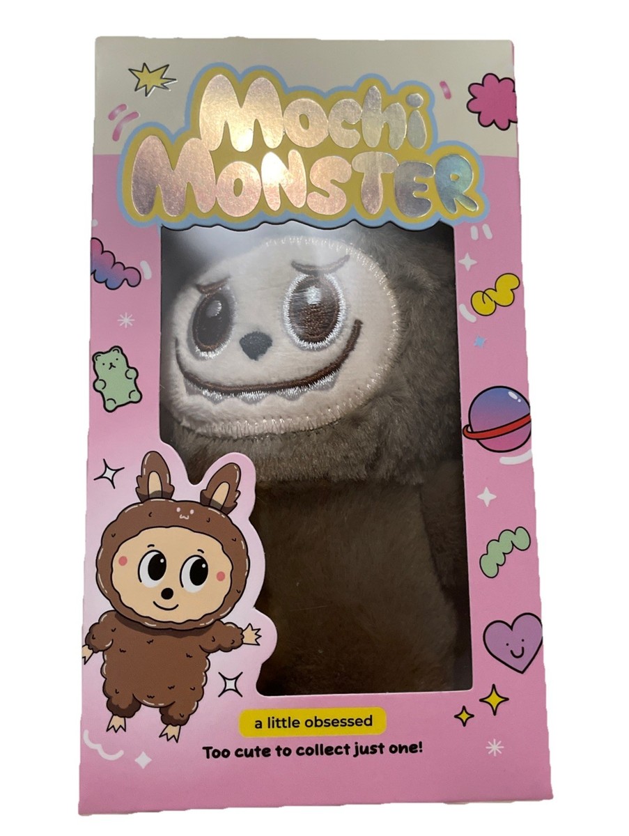 ハンドメイドポ◯モン Mochi Monster Plush Monster Charm~Brown~'A Little Obsessed' Pocket