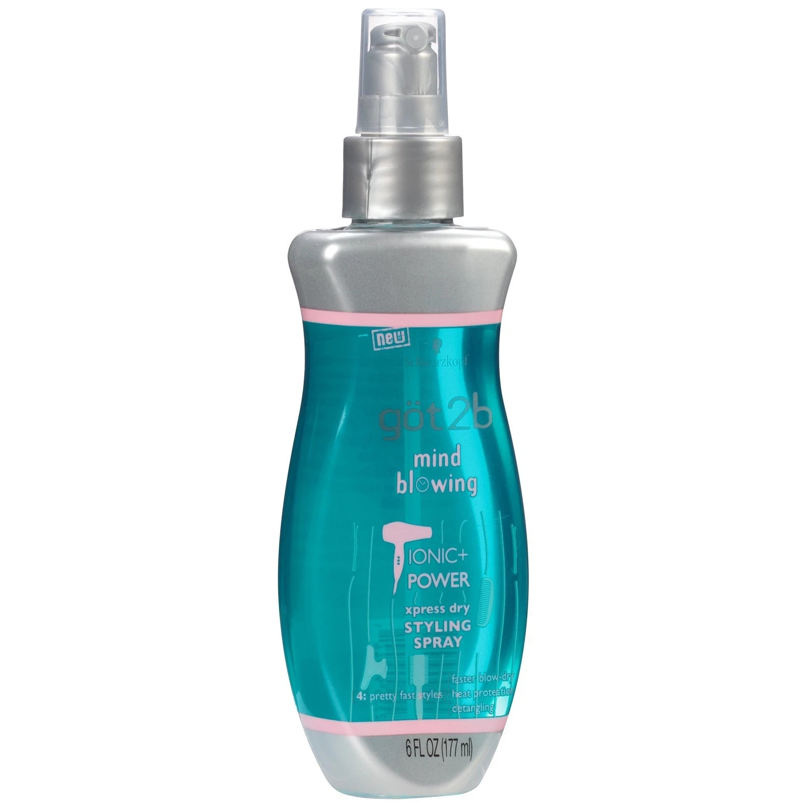 Got2b Mind Blowing Ionic Power Xpress Dry Hair Styling Spray