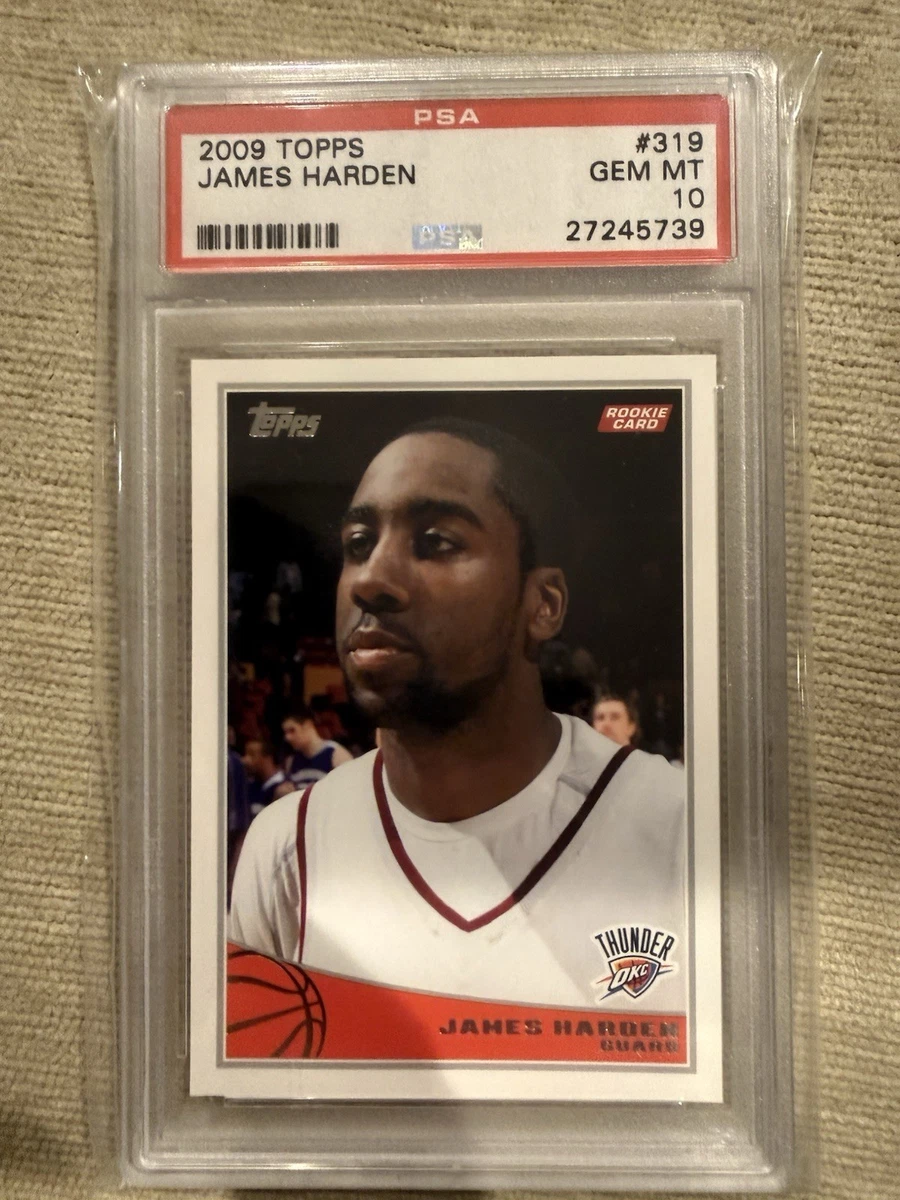 James Harden Basketball Grade 10 Rookie Sports Trading Cards