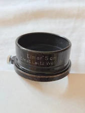 Original Leica Hood (FISON) Elmar 5cm Black E. Leitz Wetzlar Germany