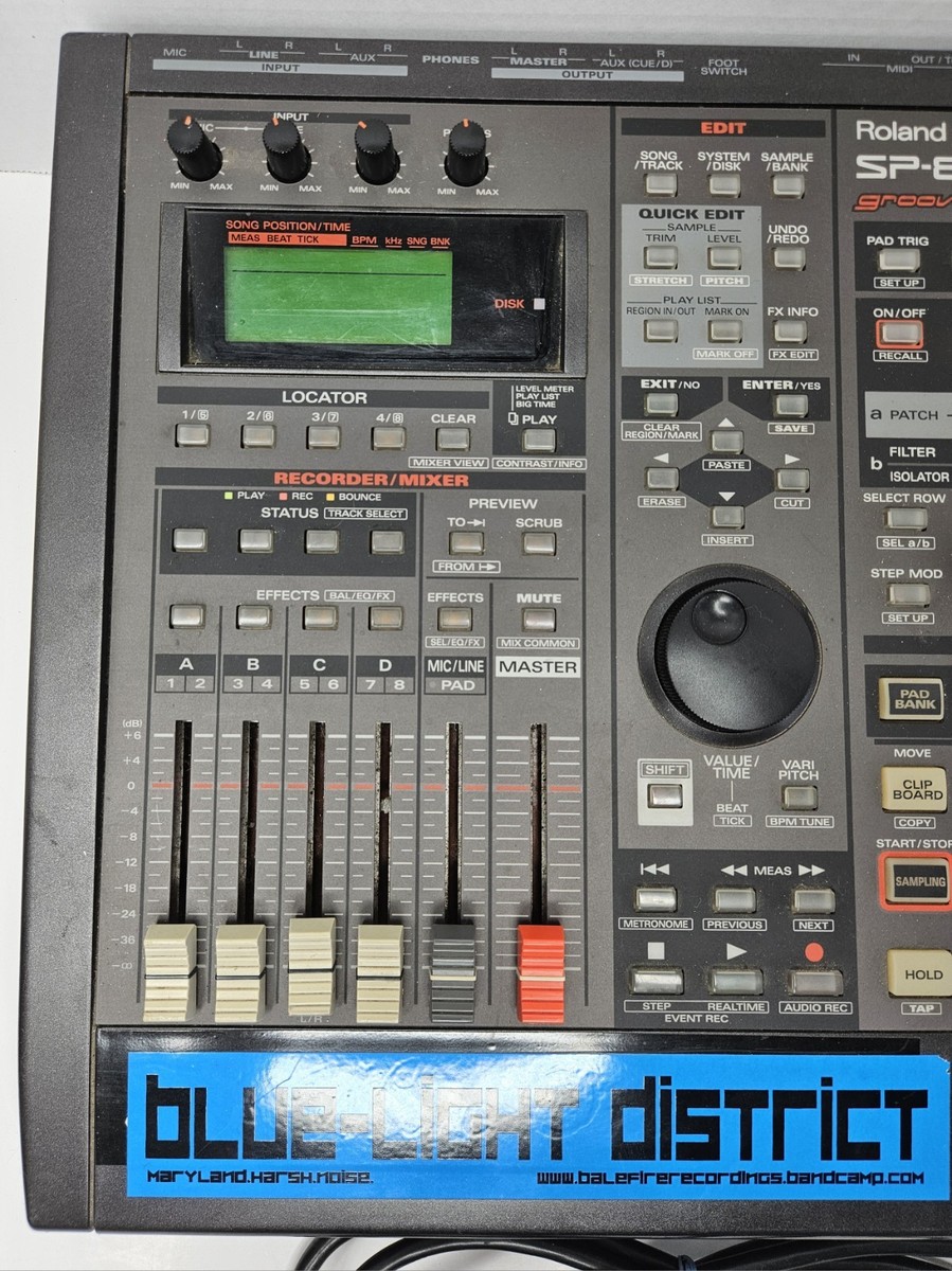 Roland SP-808 Groove Sampling Machine Recorder Groove Sampler Drum