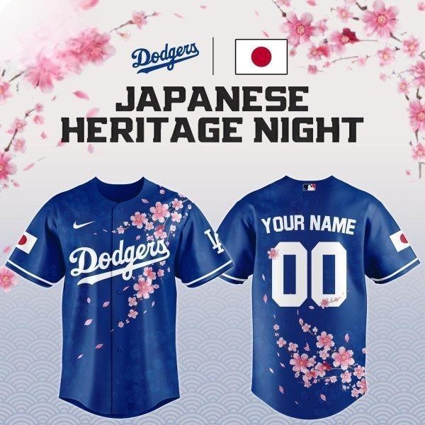 Print ] Dodgers x Japanese Heritage Night 2026 Sakura Bloom
