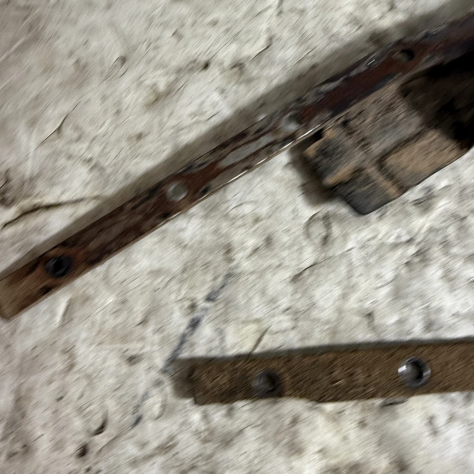 70-83 Datsun 280zx Oil Pan Brackets Set L28 280Z 260Z 240Z Brace - Image 2 of 4