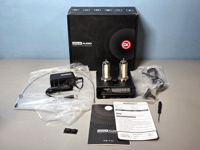 Douk Audio P2-FM Magic 6E2 Preamp Stereo Headphone Tube Amplifier w/ Sound Level