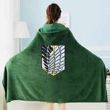 Attack on Titan Green Cape Shingeki No Kyojin Cloak Cosplay Cloth