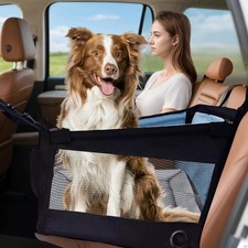 Dog Car Seat Medium Small Size Dog,Foldable Cat Car Seat with Seatbelt