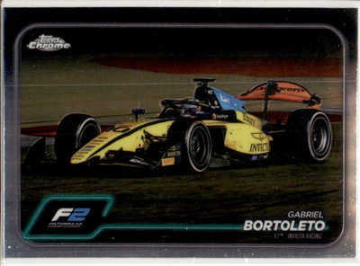 2024 Topps Chrome Formula 1 - F2 Cars Gabriel Bortoleto #100 (RC)