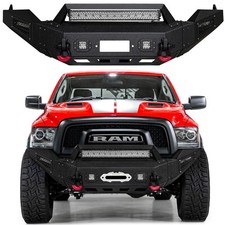 Vijay For 2019-2024 Dodge Ram 1500 Classic Front Bumper Wwinch Plateled Lights Vijay For 2019-2024 Dodge Ram 1500 Classic Front Bumper Wwinch Plateled Lights