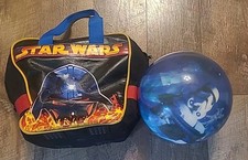 Viz-A-Ball by Brunswick STAR WARS Storm Trooper Bowling Ball Non Drilled W Bag