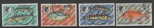 ASCENSION SG126/9 1970 FISHES (3rd SERIES) SET USED