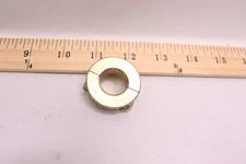 Ruland Two-Piece Shaft Collar Clamp Style Zinc Plated Steel 1-1/2" OD x 0.5" W