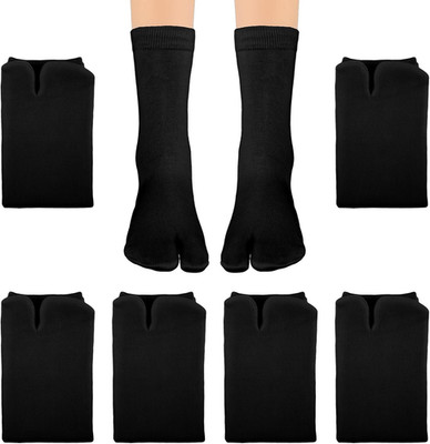 6 Paar Flip-Flop-Socken, geteilte Zehensocken elastische Tabi unisex Socken Unis