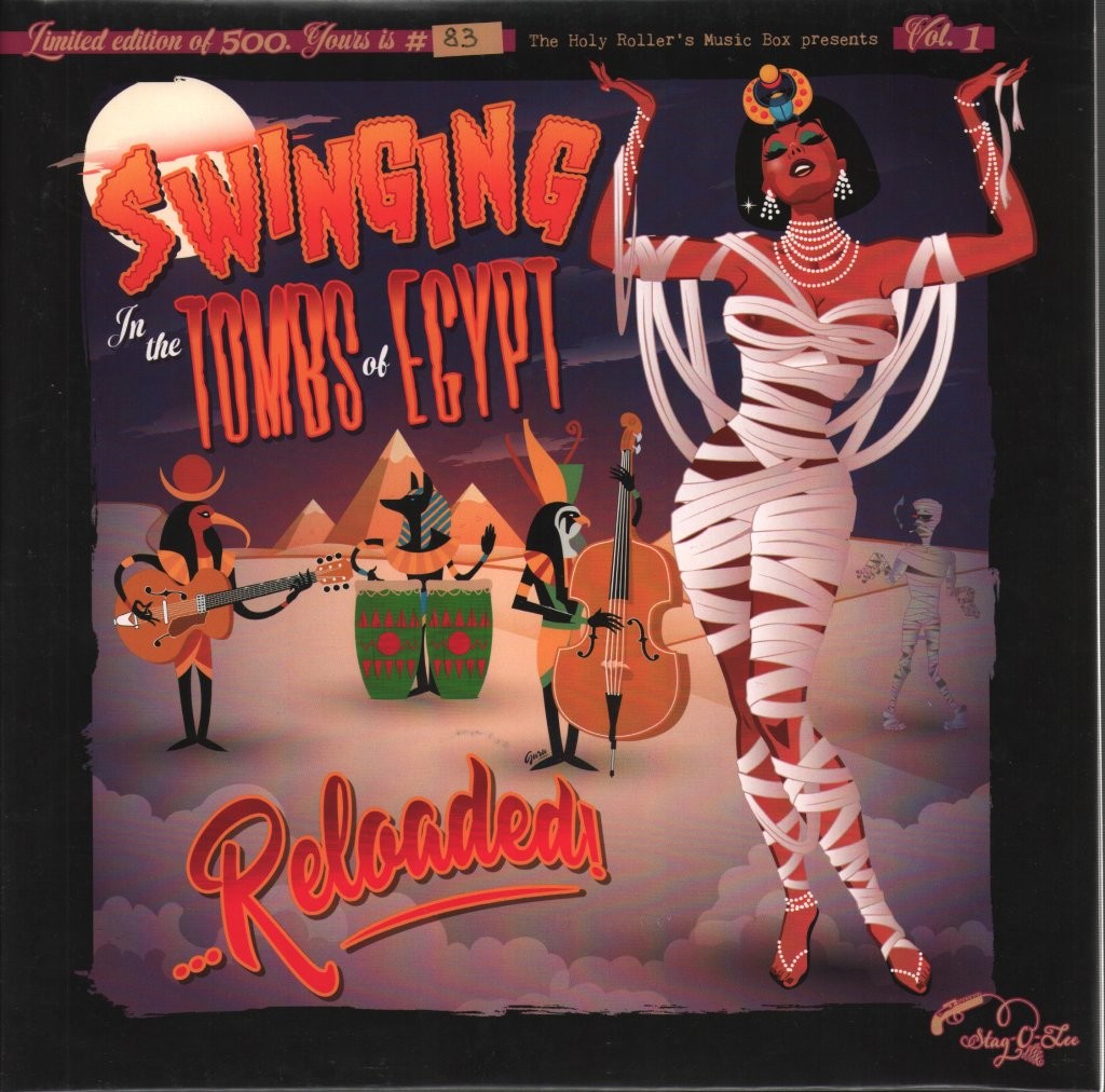 Various Artists Swinging In the Tombs of Egypt 10"" vinyl Europe Stag O Lee 2022