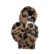 Car Shift Knob Hoodie, Plush Gear Shift Cover, Colorful Hoodie Style, Leopard