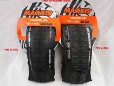PAR-2ea, neumáticos Maxxis Rambler 700x45C/50C GRAVEL NUEVOS, LISTOS PARA TUBELESS