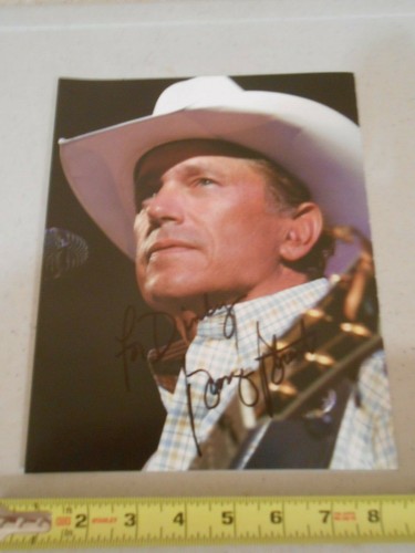 RARE GEORGE STRAIT HAND SIGNED AUTOGRAPHED INSCRIBED TO DINKY 8 x 10 PICTURE HTF - Picture 6 of 6