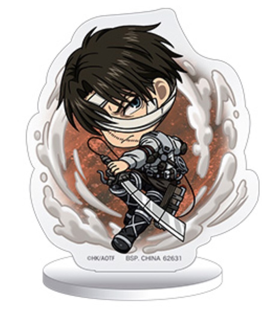 ATTACK ON TITAN mini Acrylic Stand IKJM#1 Levi Ackerman 2023