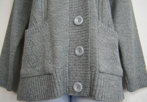 BUTTON UP CARDIGANS 95% ACRYLIC 5%ELST 9 COLS S/M(12-14) M/L(14-16) L/XL(18-20) - Picture 25 of 59