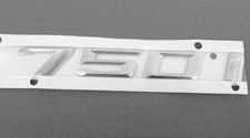 Originales BMW F01 750i Heckemblem "750i" Abzeichen NEU (2009-2015)