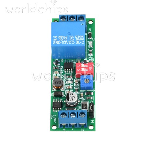DC 4-30V Power Adjustable Delay Relay Timer Control Module 4 Gear Delay Switch - Picture 16 of 20