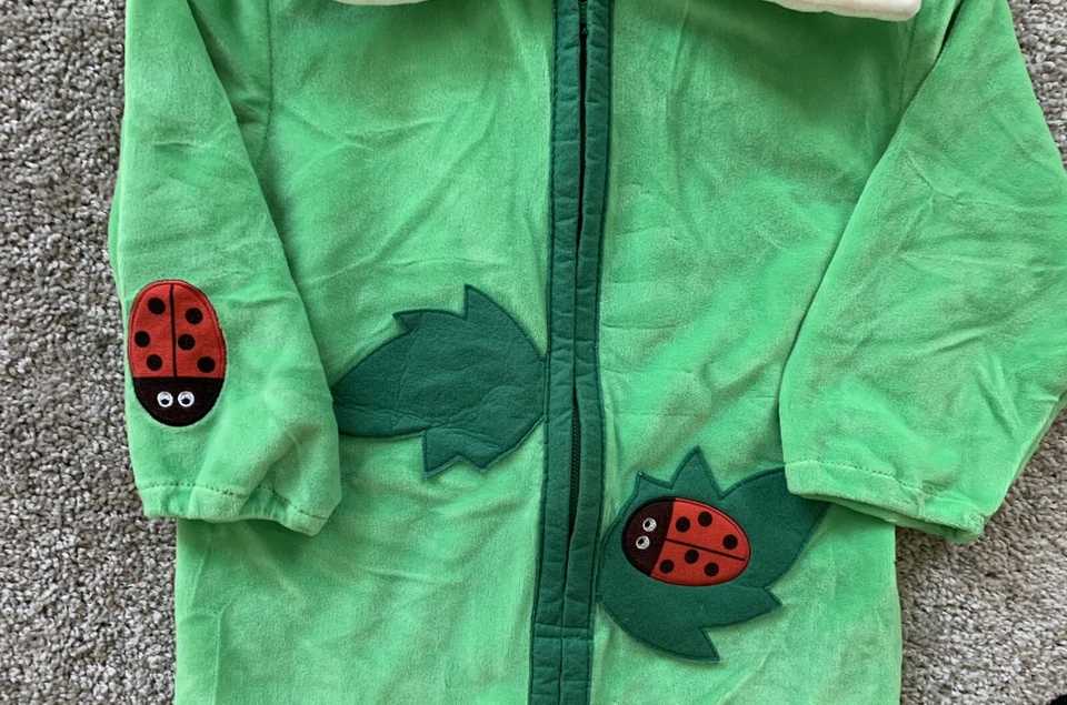 Adorable MINIWEAR Girasol Con Ladybugs Disfraz Halloween Talla 3T Una Pieza Foto 3 de 4