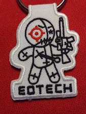 EOTECH vudu voodoo doll fabric KEY FOB SHOT-SHOW 2024 holographic sights red dot