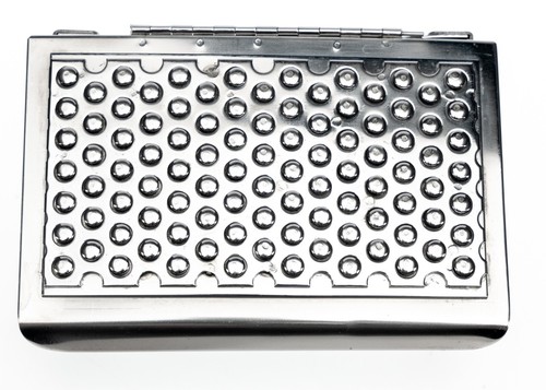 Stanley Szwarc Style Steel Box Small Welded Hinged 5.5x4x1.75in 1.75lbs Rare VG - Picture 5 of 21