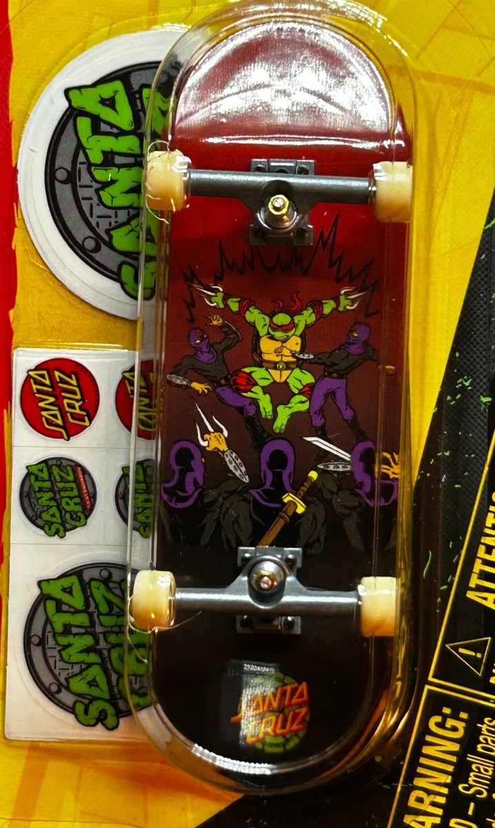 Tech Deck Santa Cruz TMNT Teenage Mutant Ninja Turtles Raphael NEW