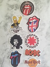 50 Rock  Roll Stickers