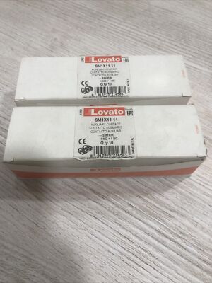 14 pcs Lovato Auxiliary contact SM1X11 11 8013975216583
