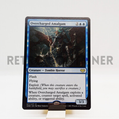 MTG Magic VOW Innistrad Crimson Vow - 1x EN NM 071 Overcharged Amalgam
