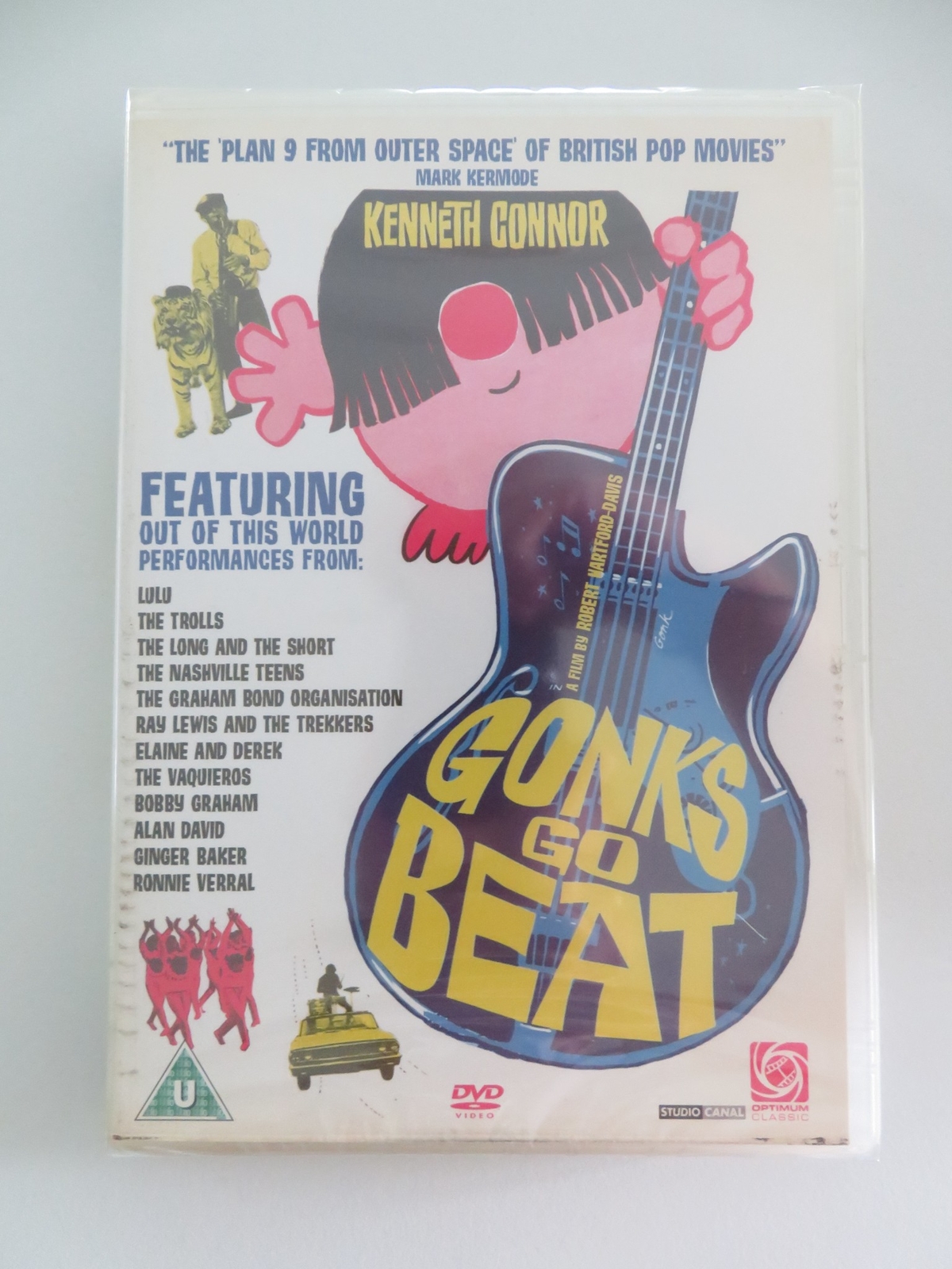 GONKS GO BEAT (DVD) LULU KENNETH CONNOR THE TROLLS 1964 REGION 2