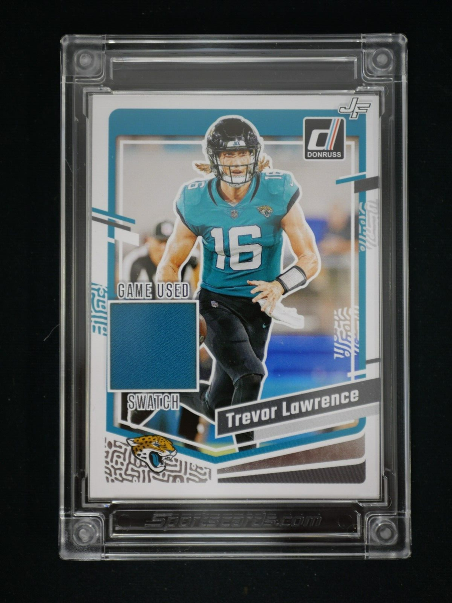 TREVOR LAWRENCE 2024 JERSEY FUSION GAME USED SWATCH - JACKSONVILLE