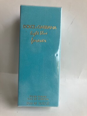 LIGHT BLUE FOREVER by Dolce Gabbana 1.6oz EDP Spray for Women, 100% AUTHENTIC,