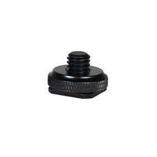 3/8 " Inch Hotshoe Tripod Inch Adapter Screw Aluminium Short HS002