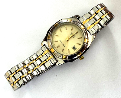 Casio 1331 LTP-1061 Quartz Ladies Watch Water Resistant Two Tone