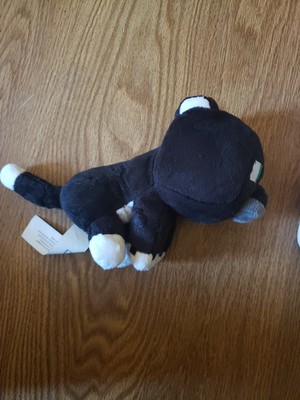 minecraft tuxedo cat plush