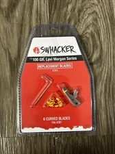 Swhacker Levi Morgan Series Replacement Blades 2 in. Blade 100 gr. 6 pk #3d4a
