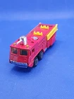 Vintage (Hot Wheels style)  Red FIRE Truck Hong Kong