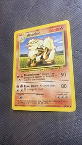 1995 arcanine pokemon card value Amazon.com: Pokemon - Arcanine 059/165 151 - Reverse Foil main image 1