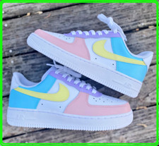 Sneaker personalizzate Air Force 1 cotone pastello colori caramelle/NUOVE Air Force personalizzate