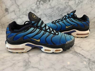 Nike Air Max Plus TN Hyper Blue B04629-003 Mens Size 9.5 Shoes Sneakers