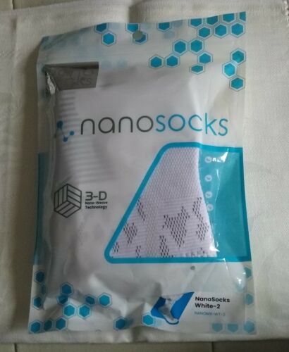 Nanosocks 3D Nano Kompressionsstrümpfe - Größe 2 weiß NANOMX-WT-2