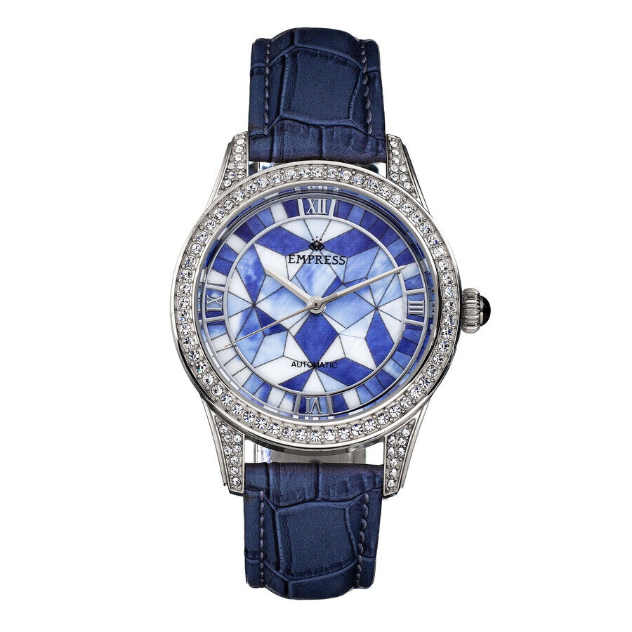 Empress Augusta Automatic Blue Dial Ladies Watch EMPEM3502
