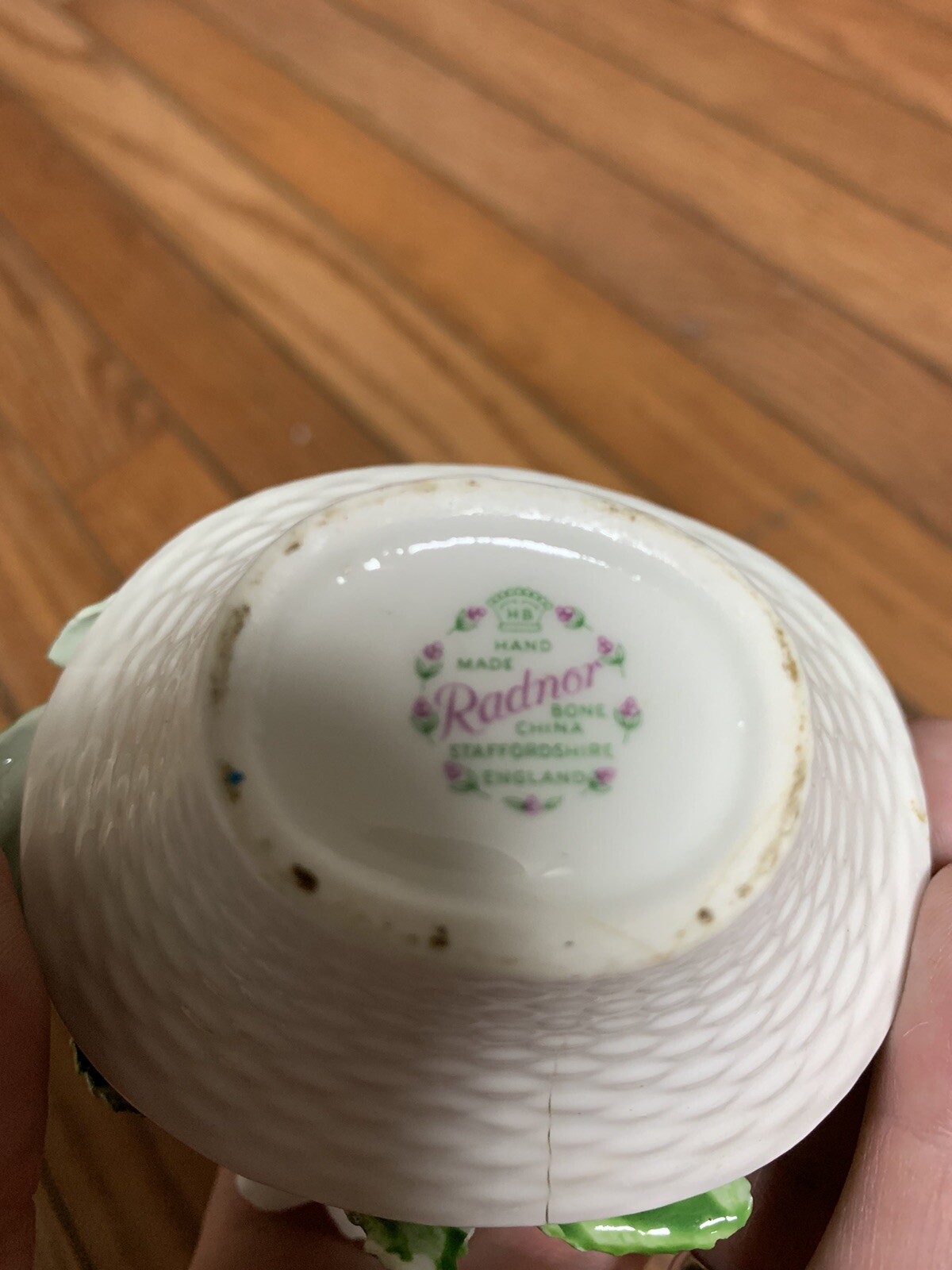 radnor bone china flowers Hand Made In Stratford shire England . eBay