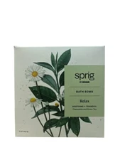 Lot Of 2 Sprig by Kohler Bath Bomb Chamomile And Green Tea 5oz ( Relax )