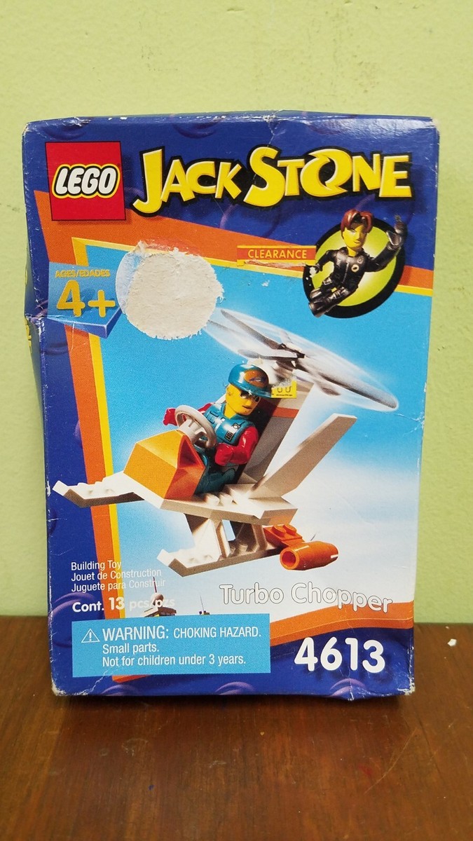 LEGO 4613 Jack Stone Turbo Chopper Vintage 2002 | eBay