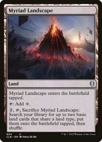 4x Myriad Landscape - NM - LP Random set Magic the gathering MTG Land POD