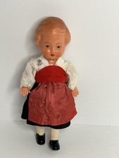 Beautiful Vintage Celluloid Doll made around 1958. German 6.5 Tall